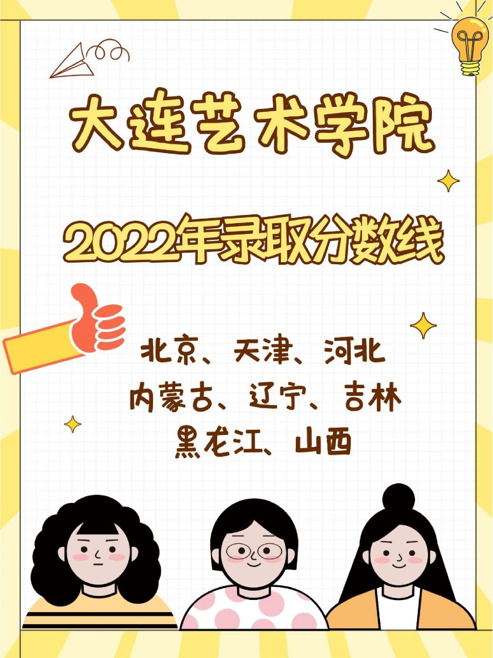 90大连艺术学院2022年录取分数线166 坐标为北京,天津,河北