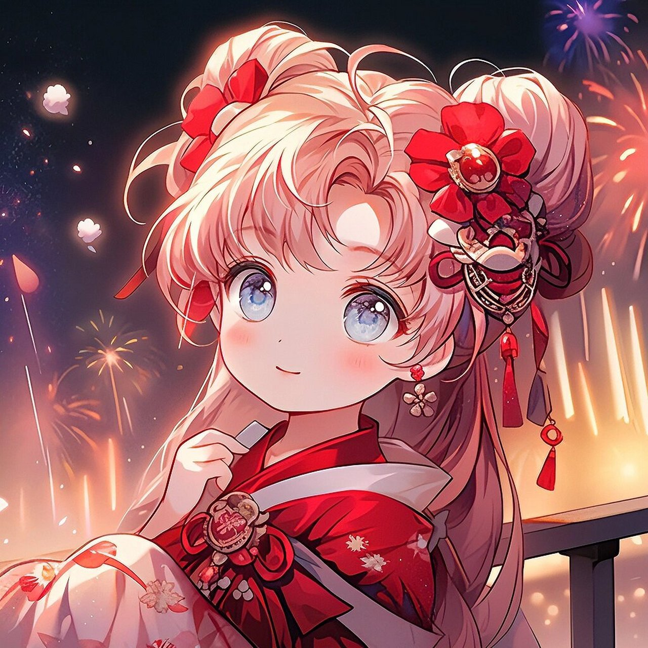 美少女/2024新年头像 #动漫女生头像# #少女头像# #闺蜜头像# #好看