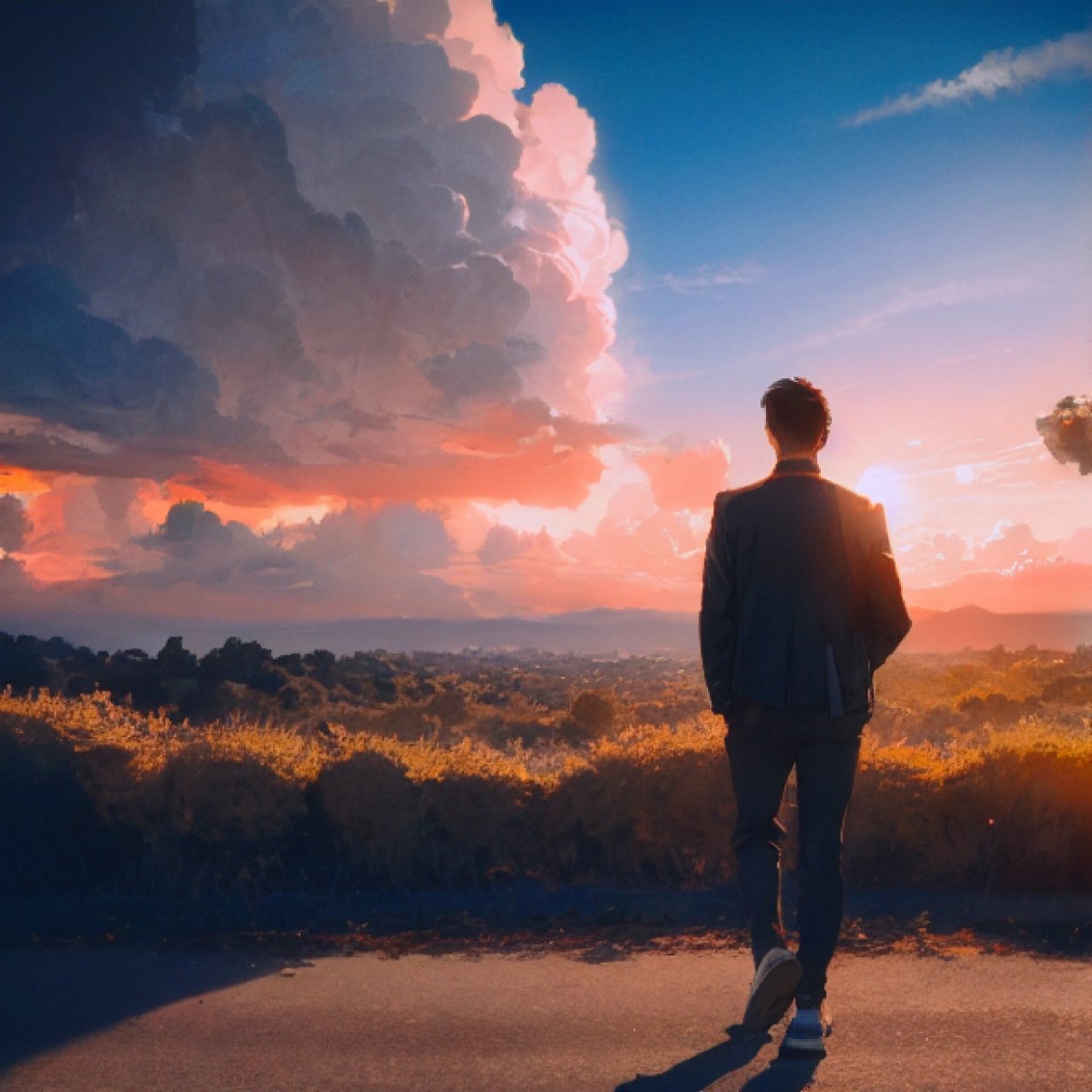 男生头像|秋离别 真正的离别,早就说了最后一句再见.