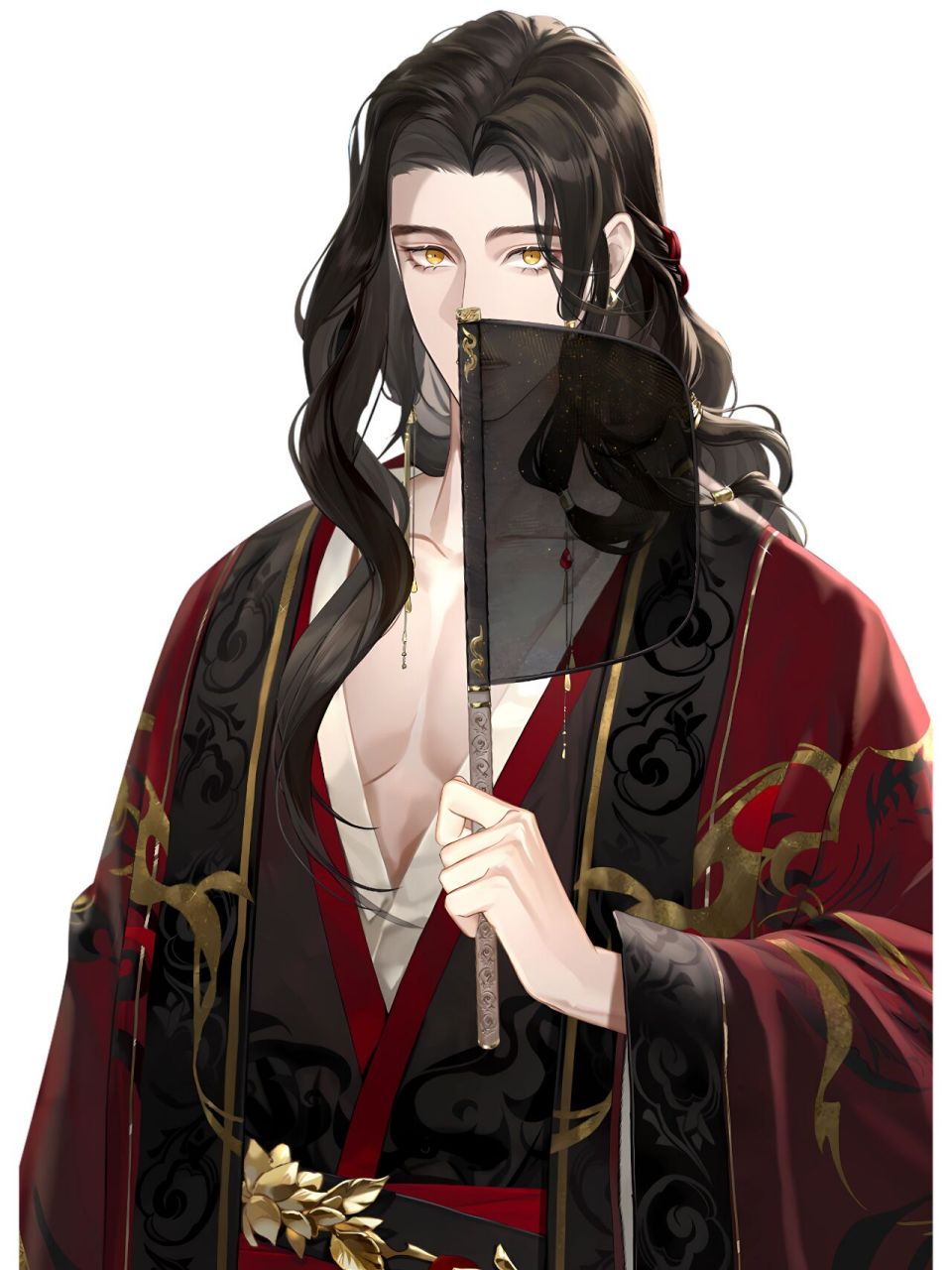 代号鸢·刘辩·摇扇子 修复|上传像素:4320x6000pt 	     0