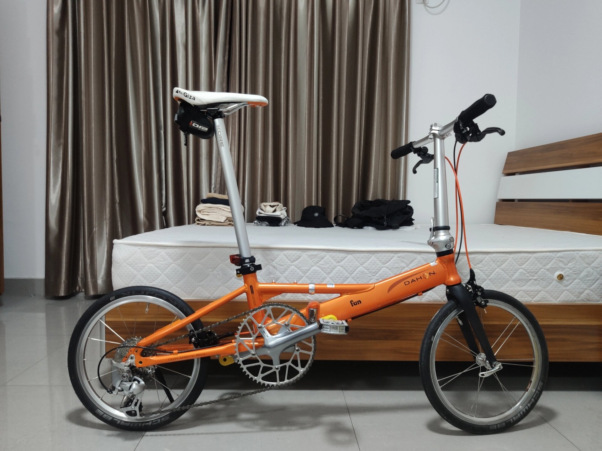 dahon大行16寸折叠自行车