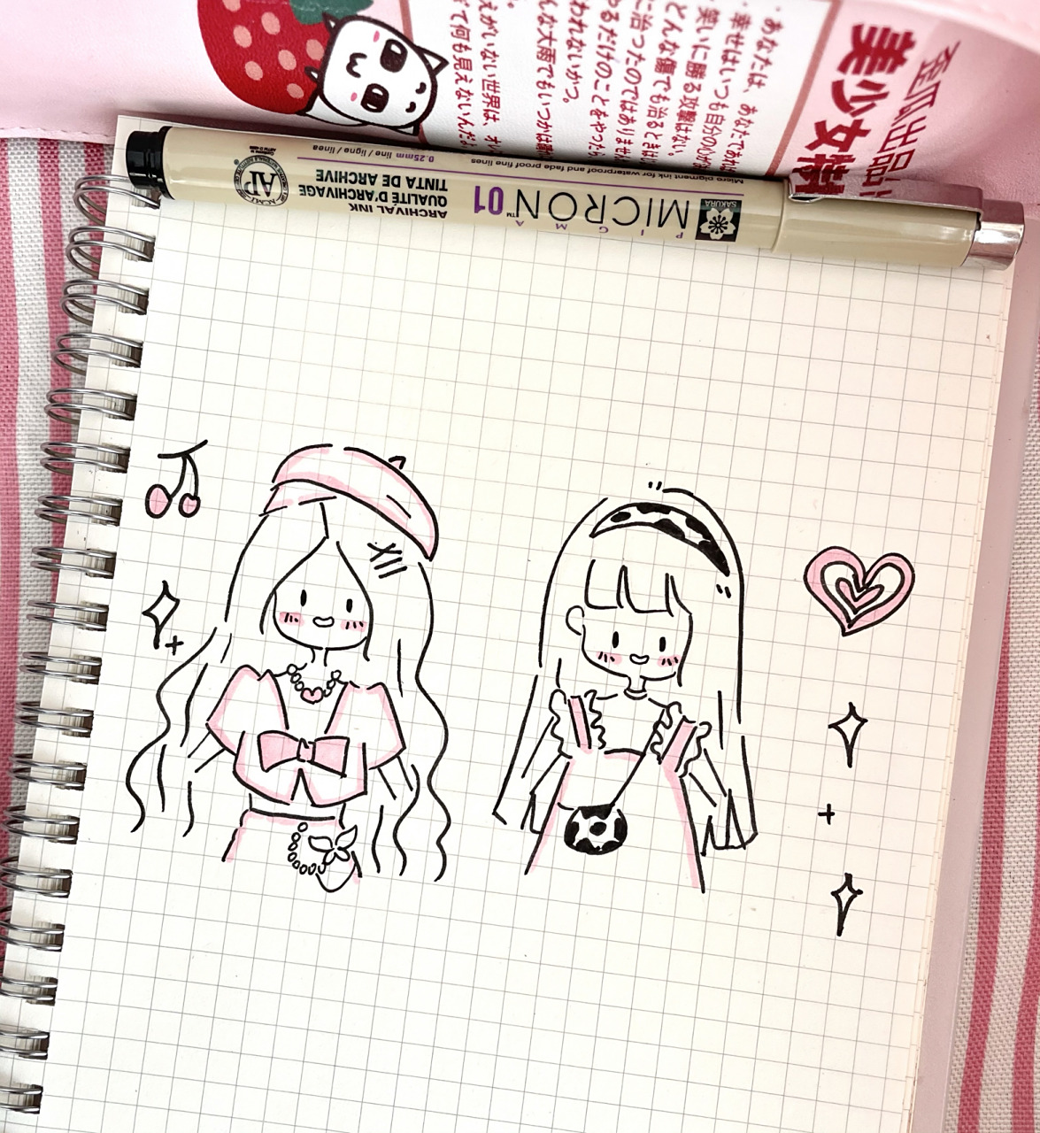 闺蜜简笔画92适合新手91 可爱闺蜜简笔画|手帐素材96 新手速进