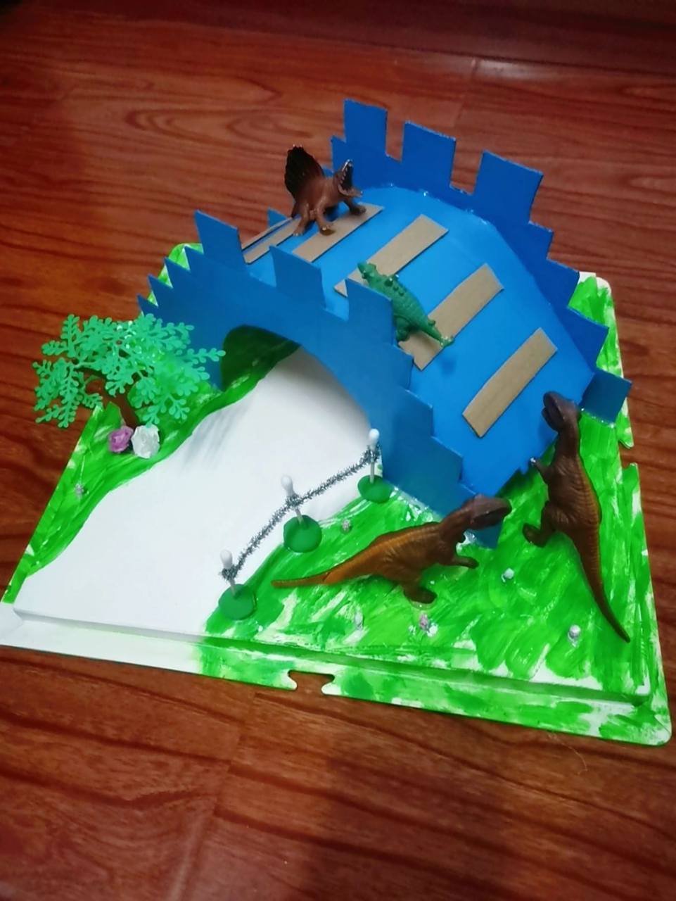 大班幼儿手工制作 《桥 》 大班幼儿手工制作 《桥 》