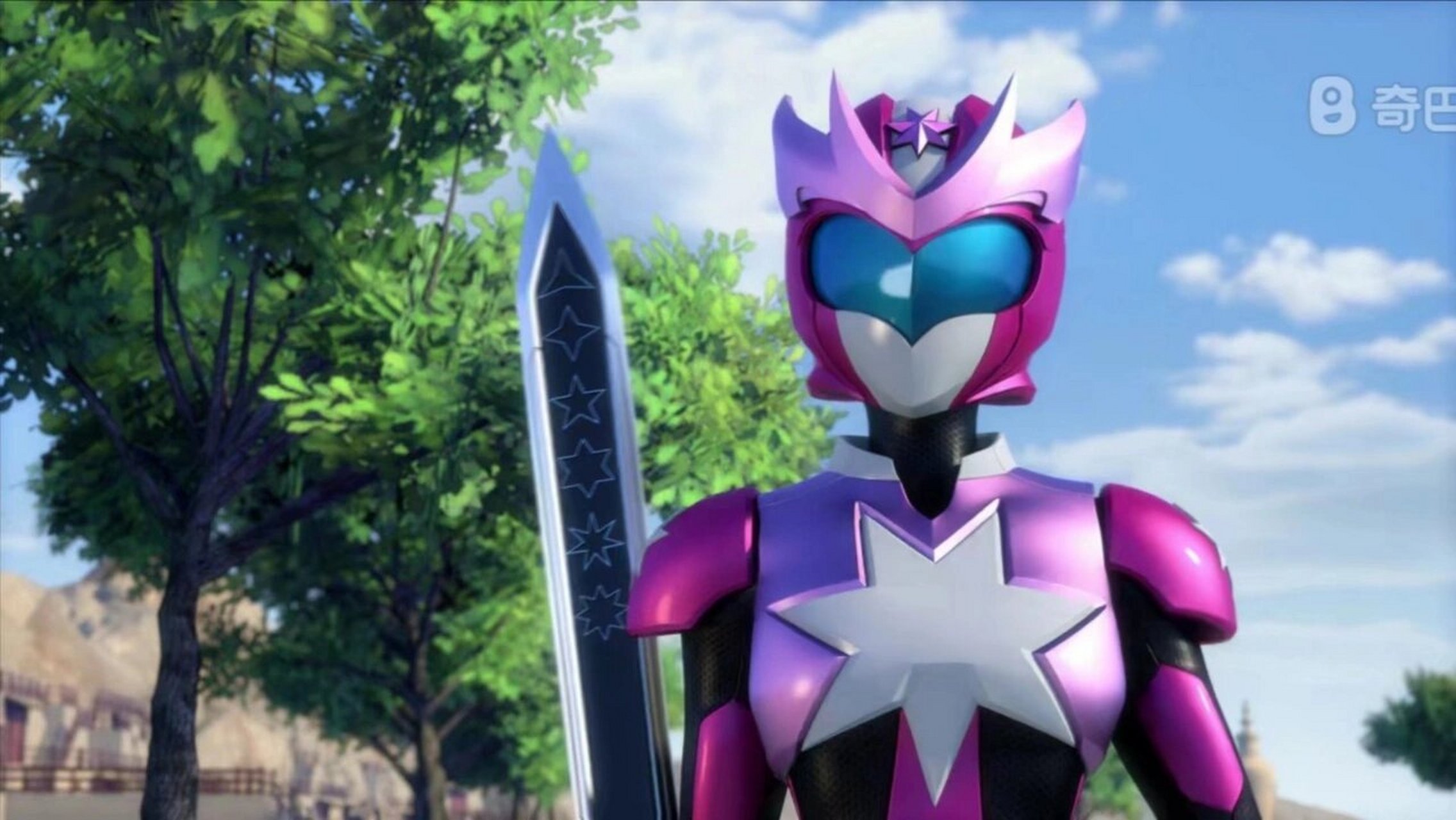 《神兽金刚之超变星甲》 赵燕 截图来源:爱奇艺 话题