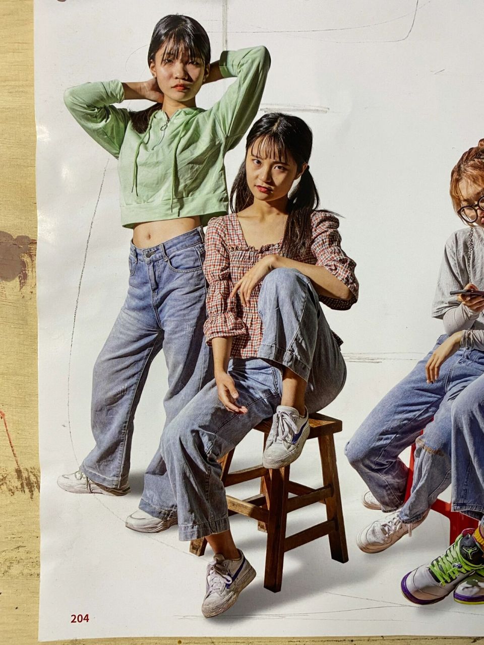 速写|双人照片写生