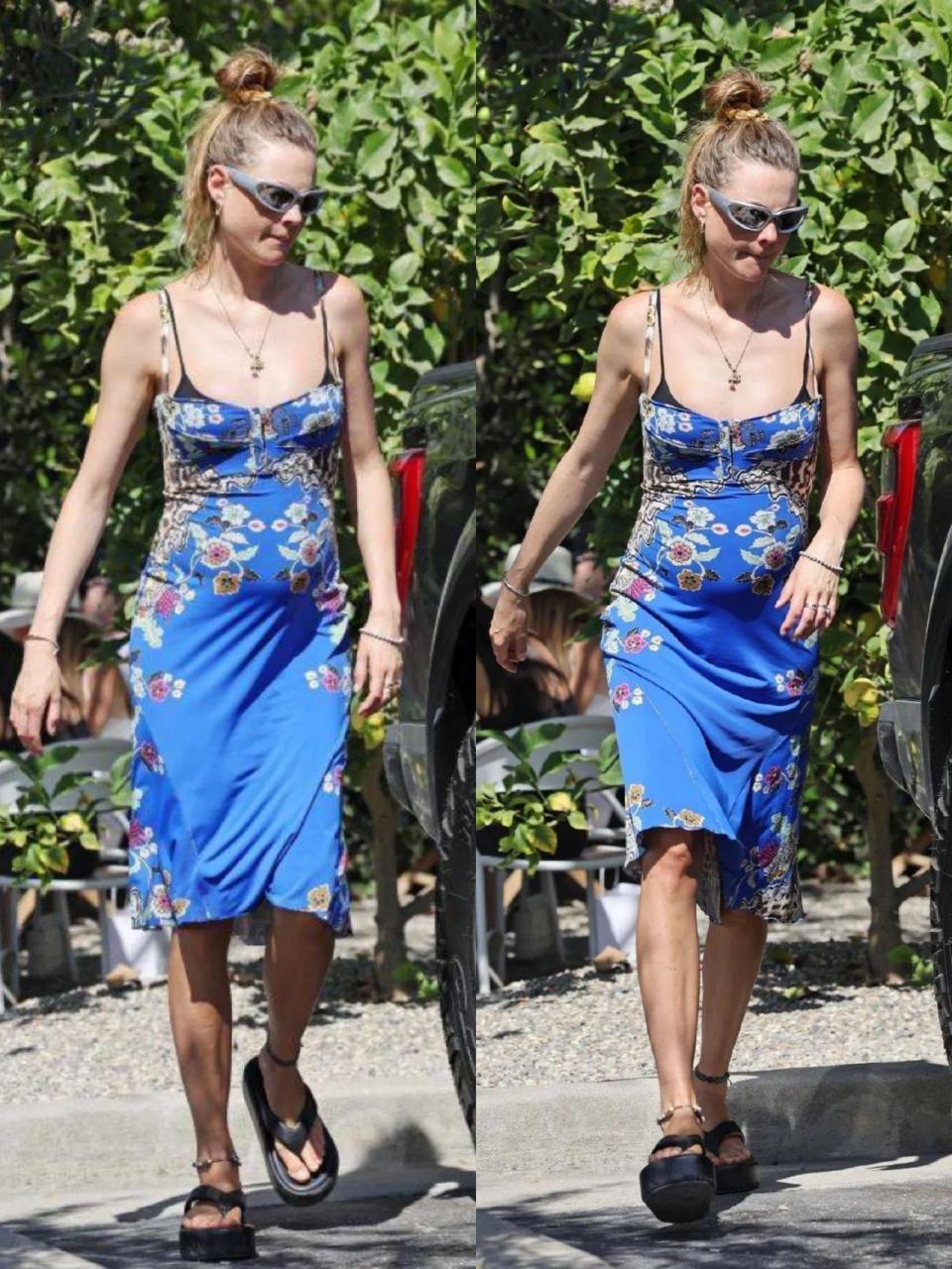 维密超模behati prinsloo小南瓜近期官宣怀三胎,状态相当不错.