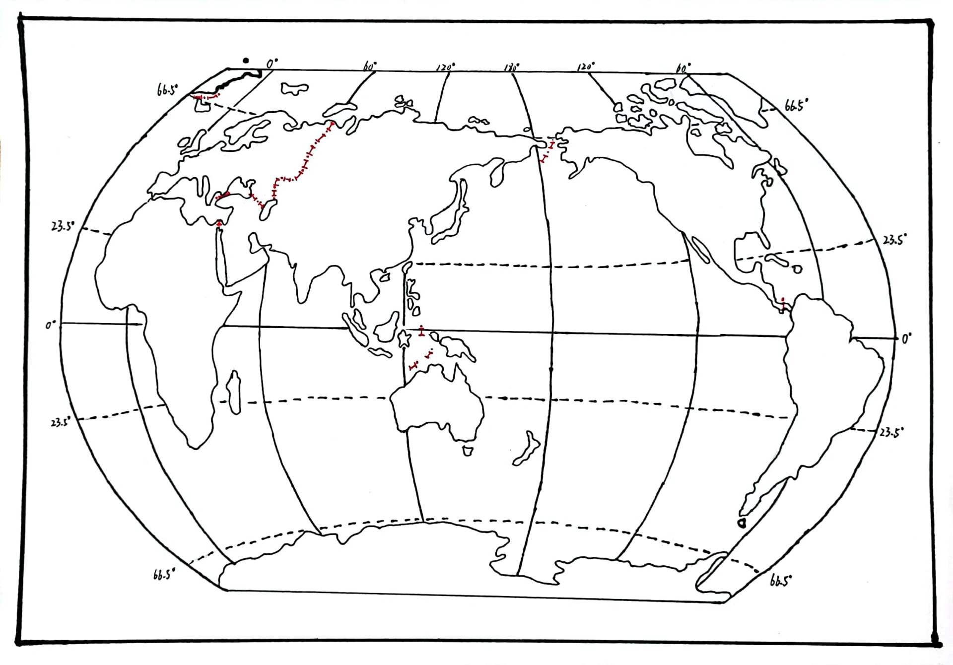 世界海陆分布图94