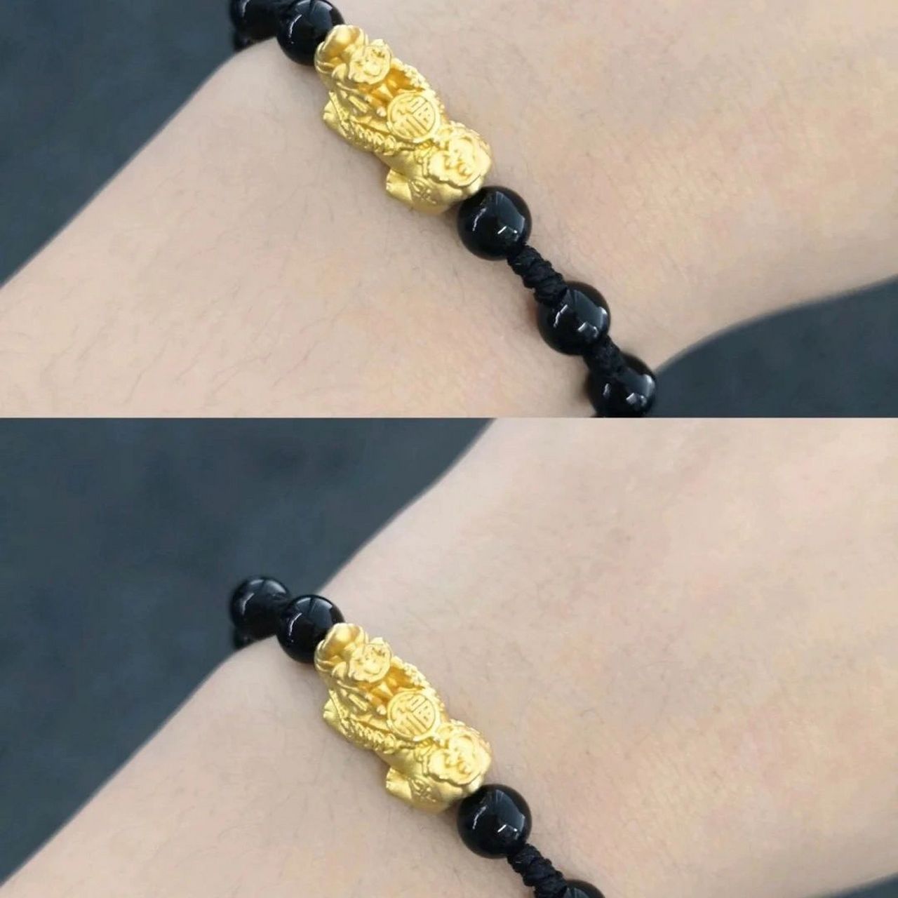 貔貅还能招财正财 学生党/上班族/生意人必须佩戴 黑曜石去除负能量