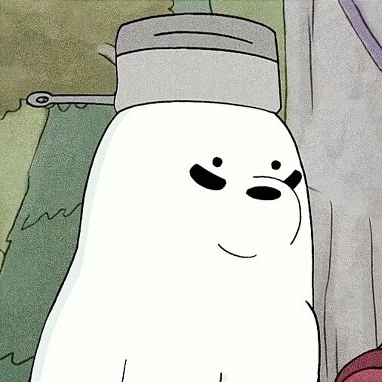 咱们裸熊头像 白熊 白熊真的太可了,可可爱爱,又会做饭哈哈哈