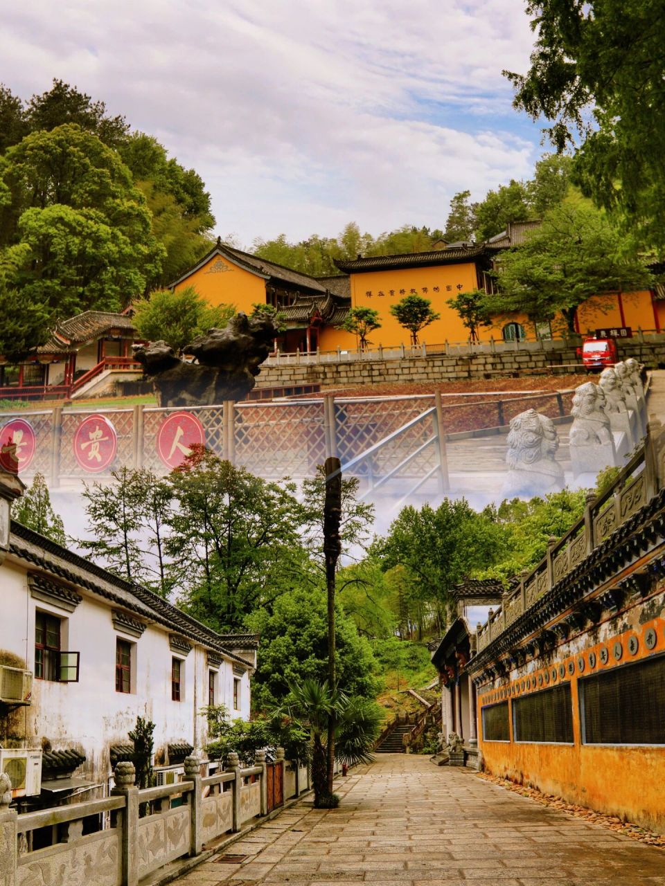 湖北黄冈黄梅五祖寺超级棒的神仙景点!