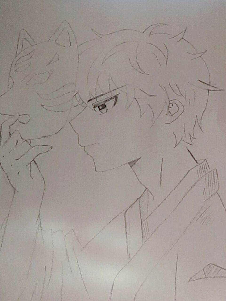 简单的动漫人物画.(男♂) 人生,就要活得漂亮,走得铿锵