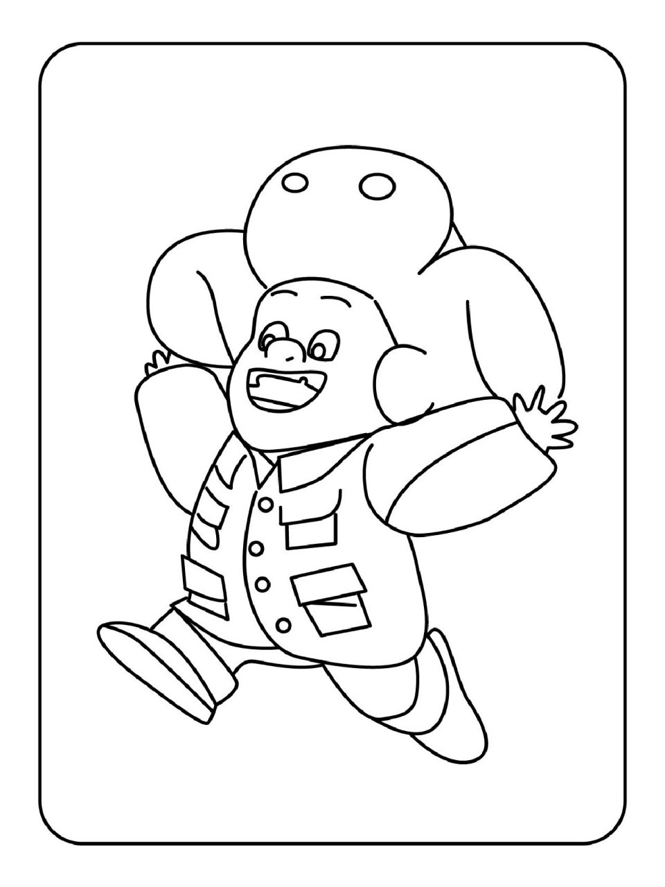 97【熊出没】全新动画涂色120页93分享 用涂色的方式培养孩子的