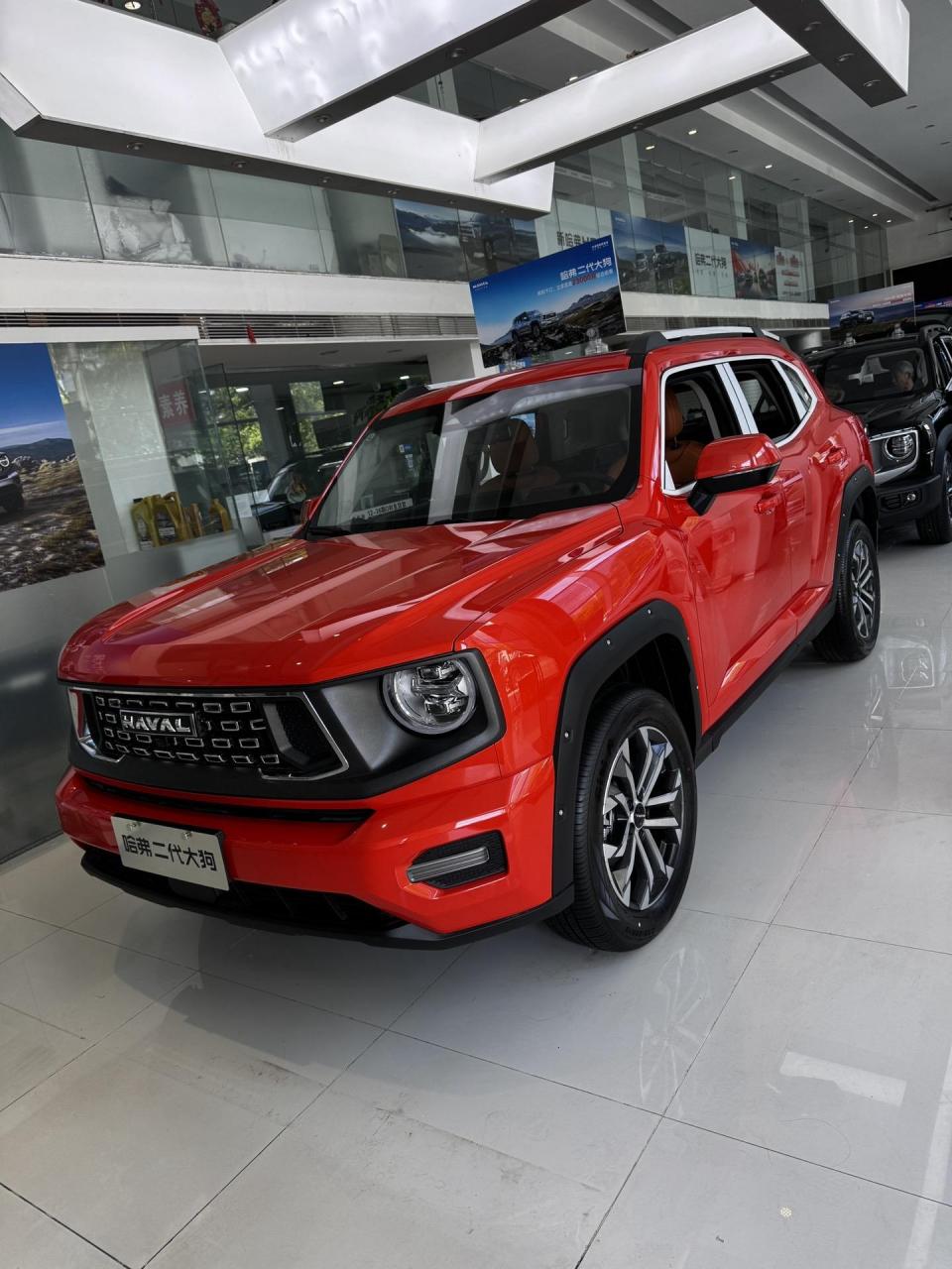 哈弗二代大狗,这个红色好看不?哈弗 suv 硬派越野 哈弗二代大狗