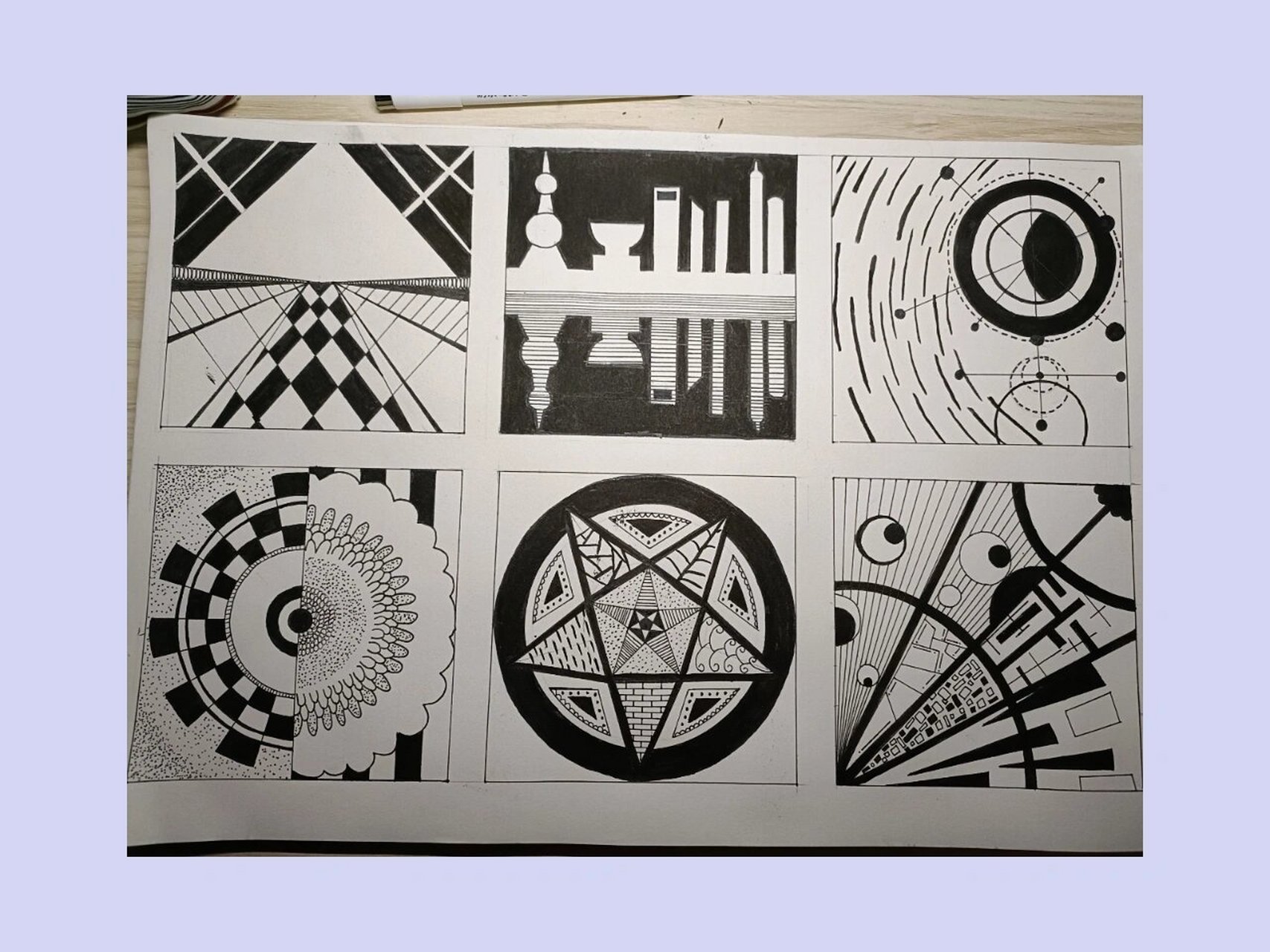 平面构成 形式美法则:对称与均衡,对比与调和,节奏与韵律. emmm.