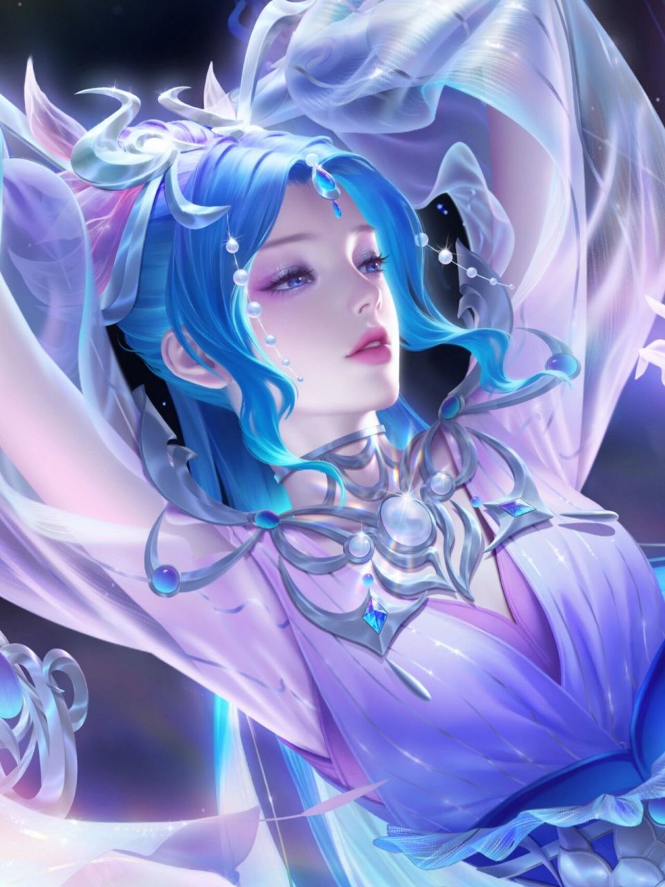 貂蝉 典藏新皮肤 幻阙歌 高清无水印美宣