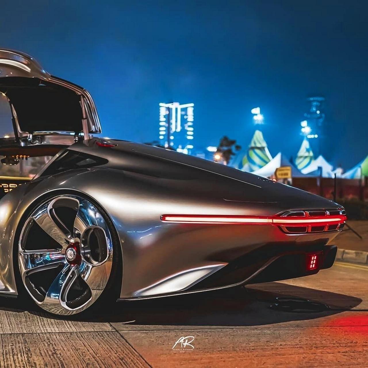 蝙蝠侠同款奔驰amg vision gt07也太帅了吧!
