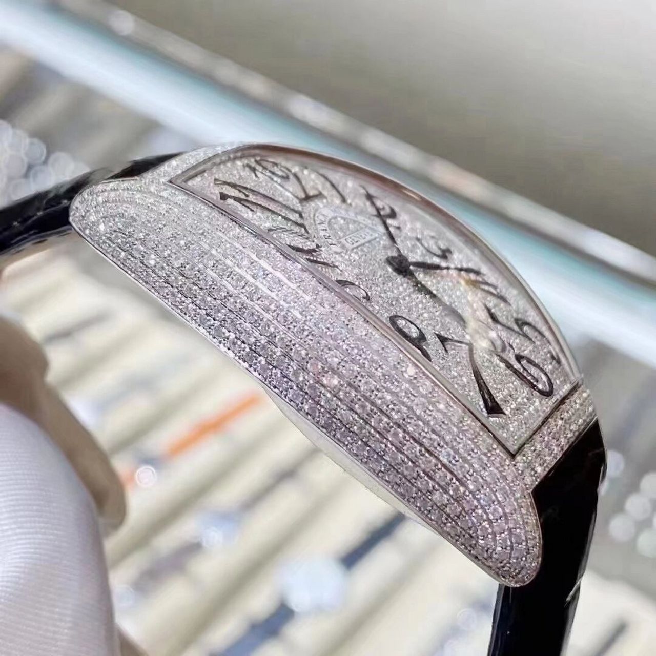 fm法兰克穆勒8880白钢 39*55.