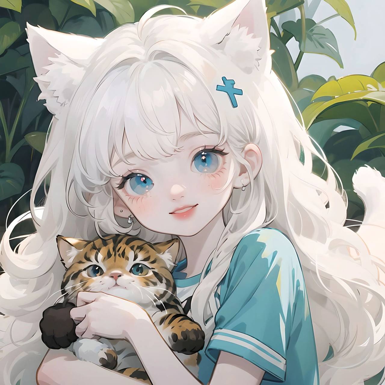 猫系女孩61女生头像～ 谁家小猫变成人了吗?