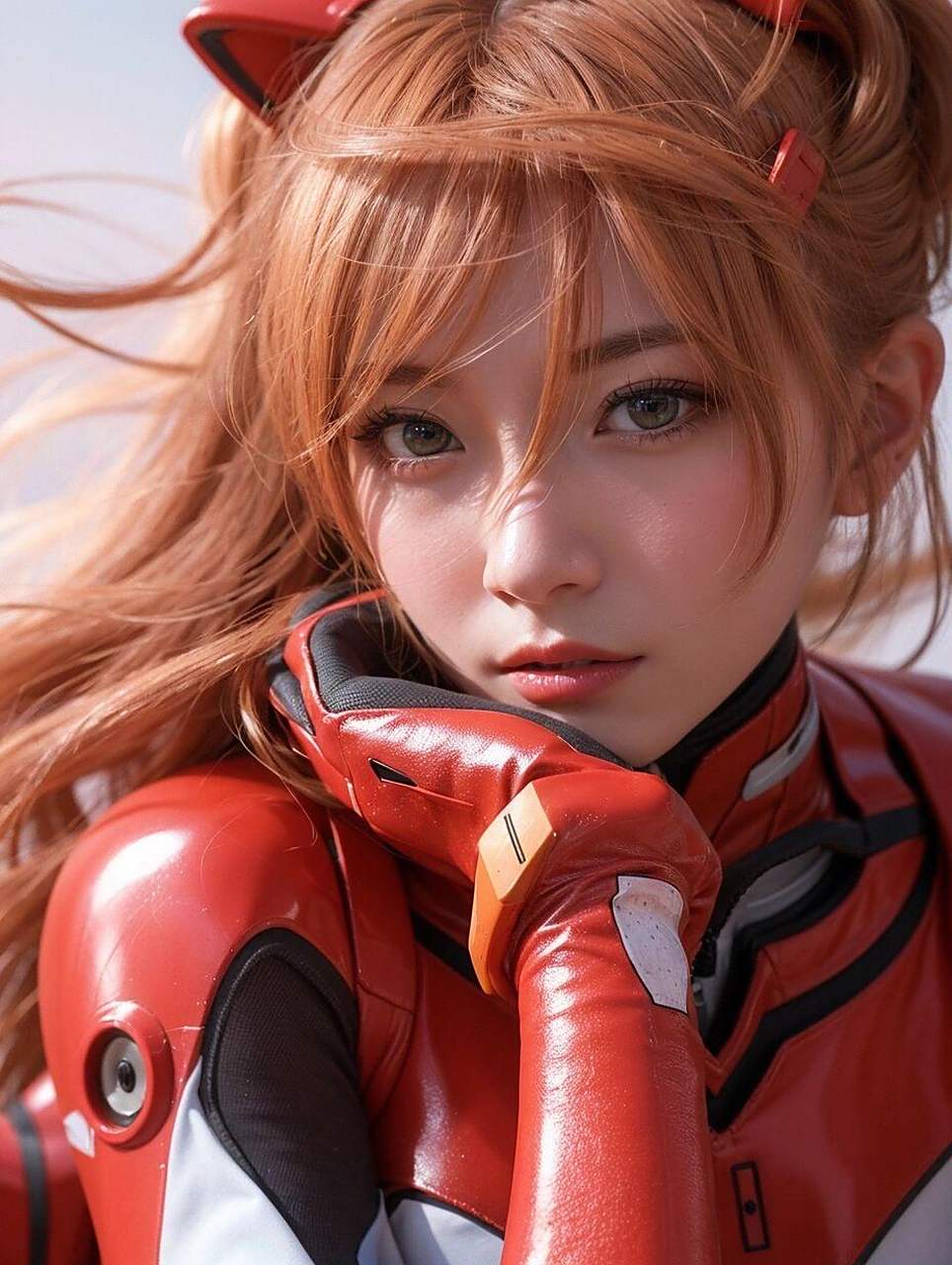 《eva》明日香cosplay,但是ai】(第二期)  《新世纪福音战士》这部