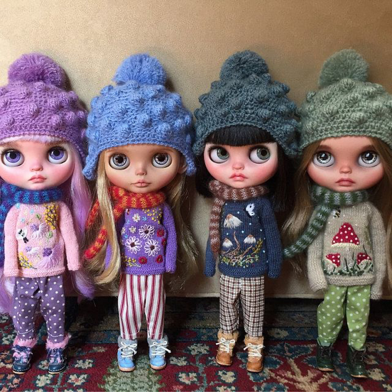 blythe外国设计师娃衣欣赏(多图) 分享创意与灵感 #blythe小布娃娃