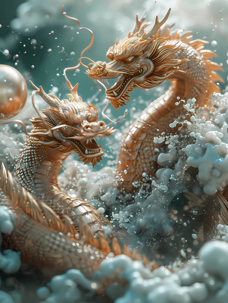 双龙戏珠 "双龙戏珠" 的寓意主要体现在两个方面:一是象征着双方的