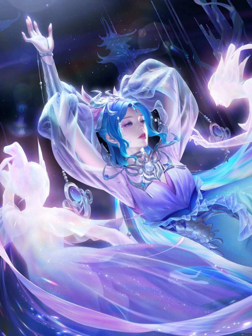 貂蝉 典藏新皮肤 幻阙歌 高清无水印美宣