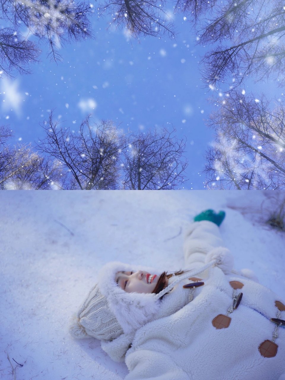 下雪拍照|唯美雪景|雪天拍照姿势7615北京下雪 北京又下雪了,一觉