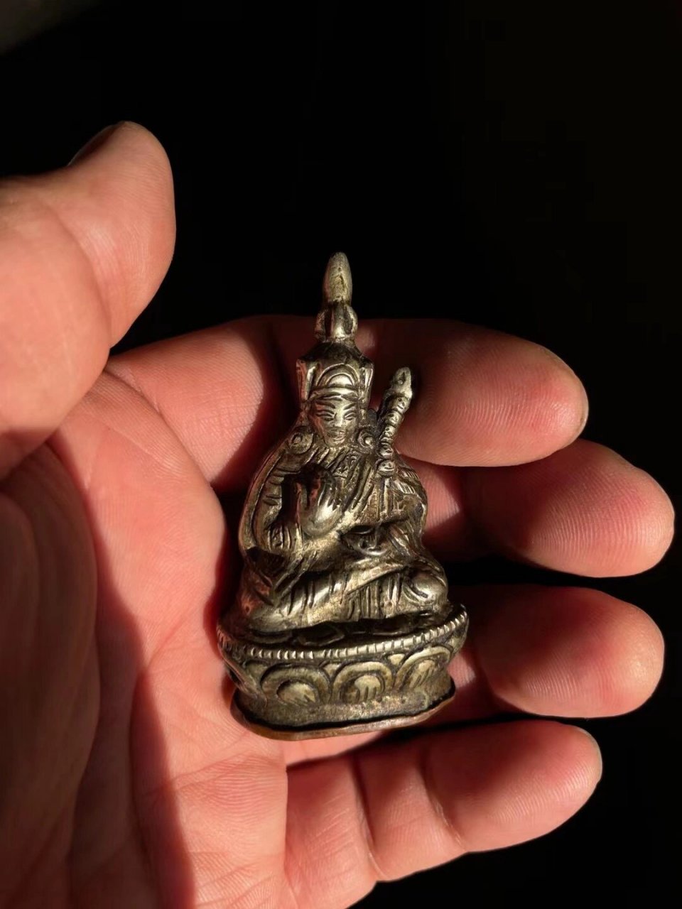 莲花生大师 #藏传文玩# #藏传佛教文化# #文玩也潮流# #佛像艺术