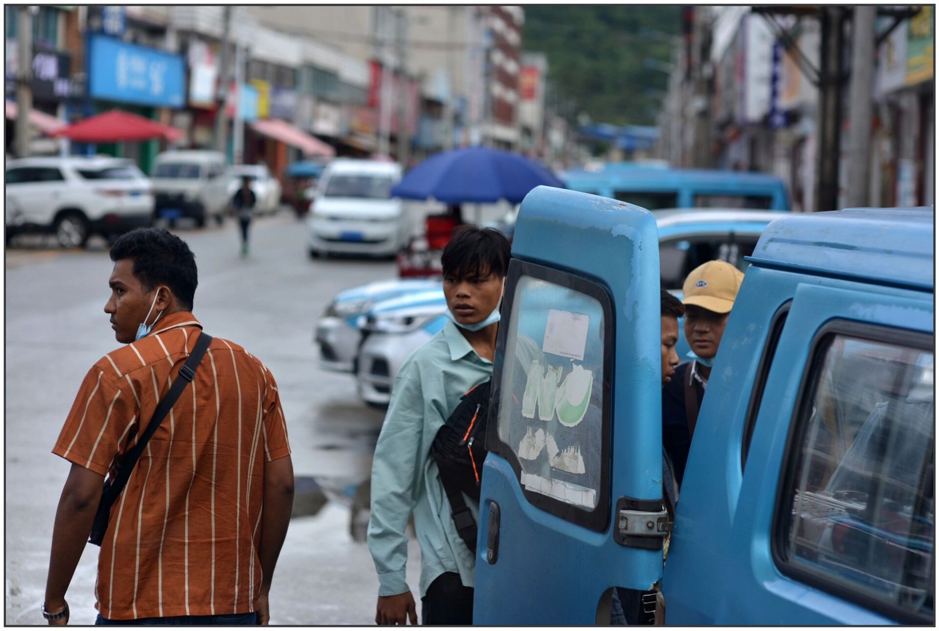 中缅边境 猴桥口岸