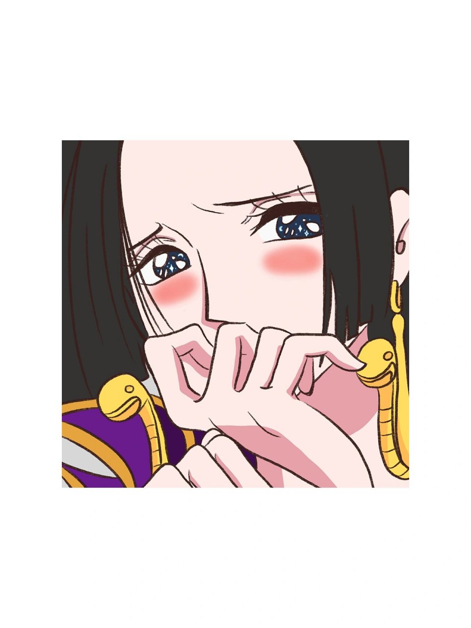 海贼王|女帝|汉库克头像自取 女帝的头像来了,她真不太适合堆堆乐