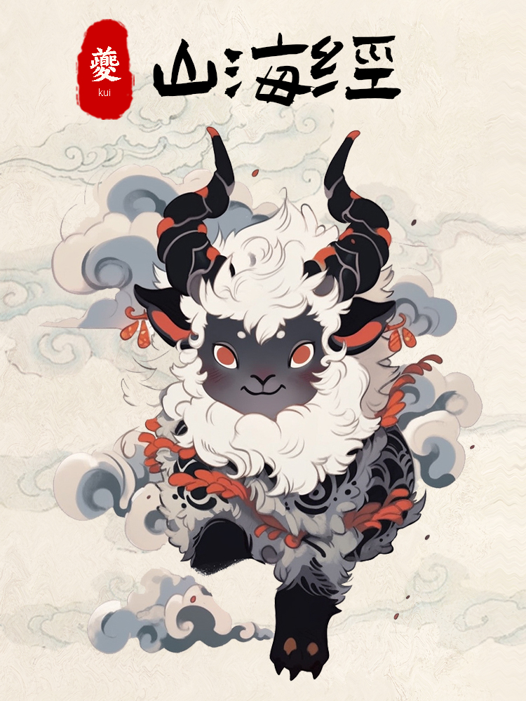 山海经中只长了一只脚的兽