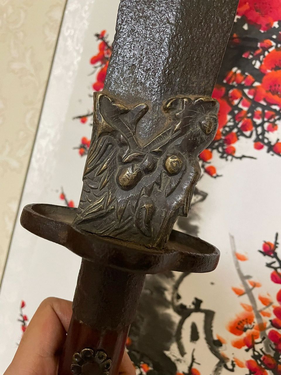 明代青龙偃月刀 明代青龙偃月刀