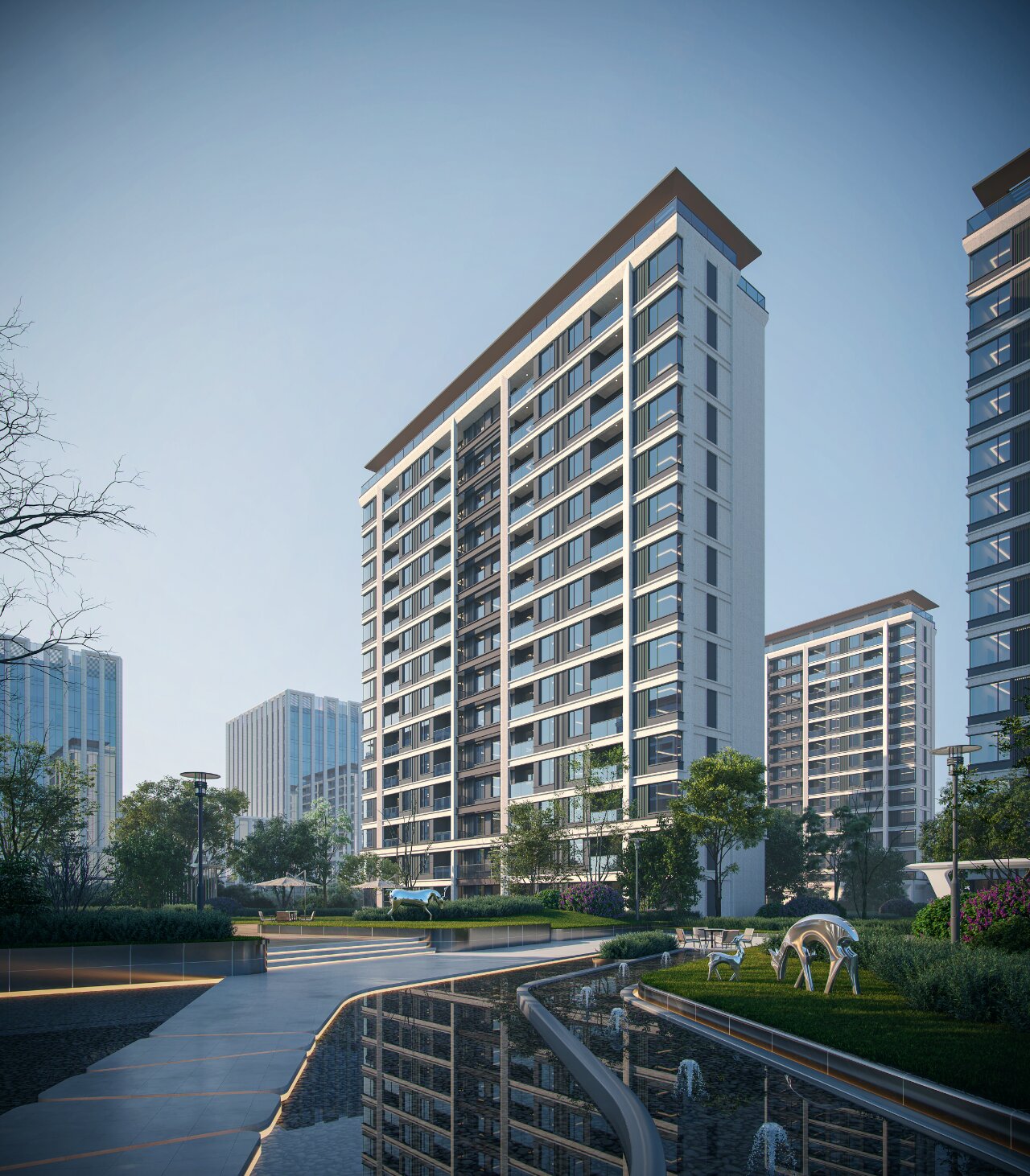 商住楼效果图设计