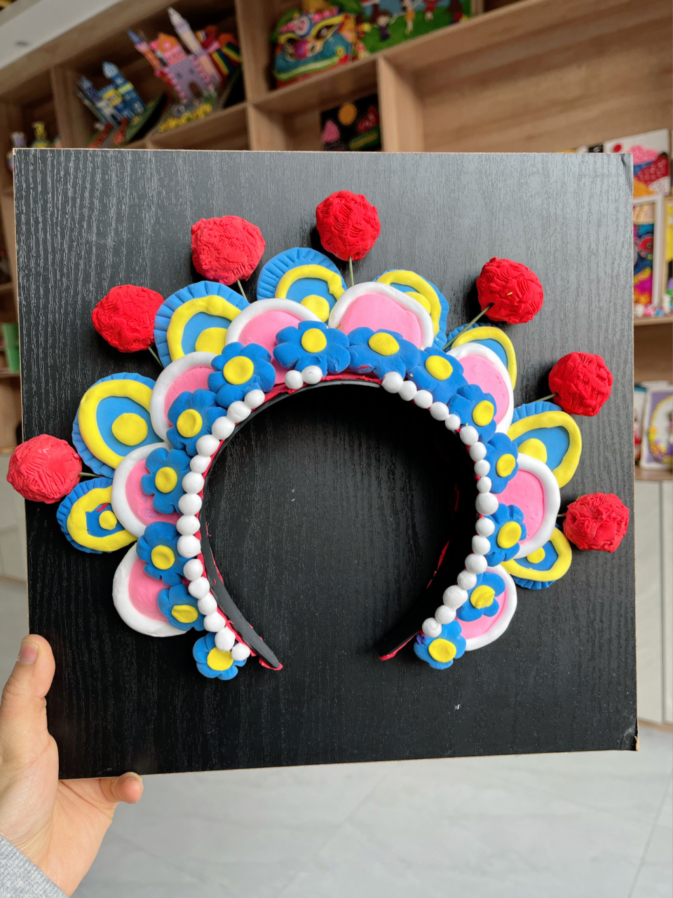 一年级作品 京剧头饰