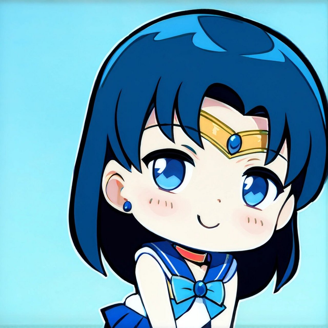 【头像】q版本水野亚美90 q版的亚美真的好乖噢~符合人设性格哎