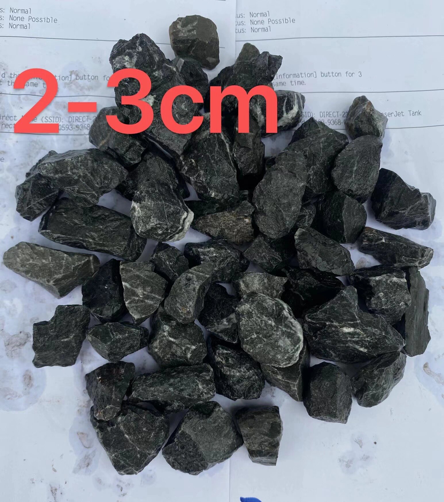 砾石大小规格挑选