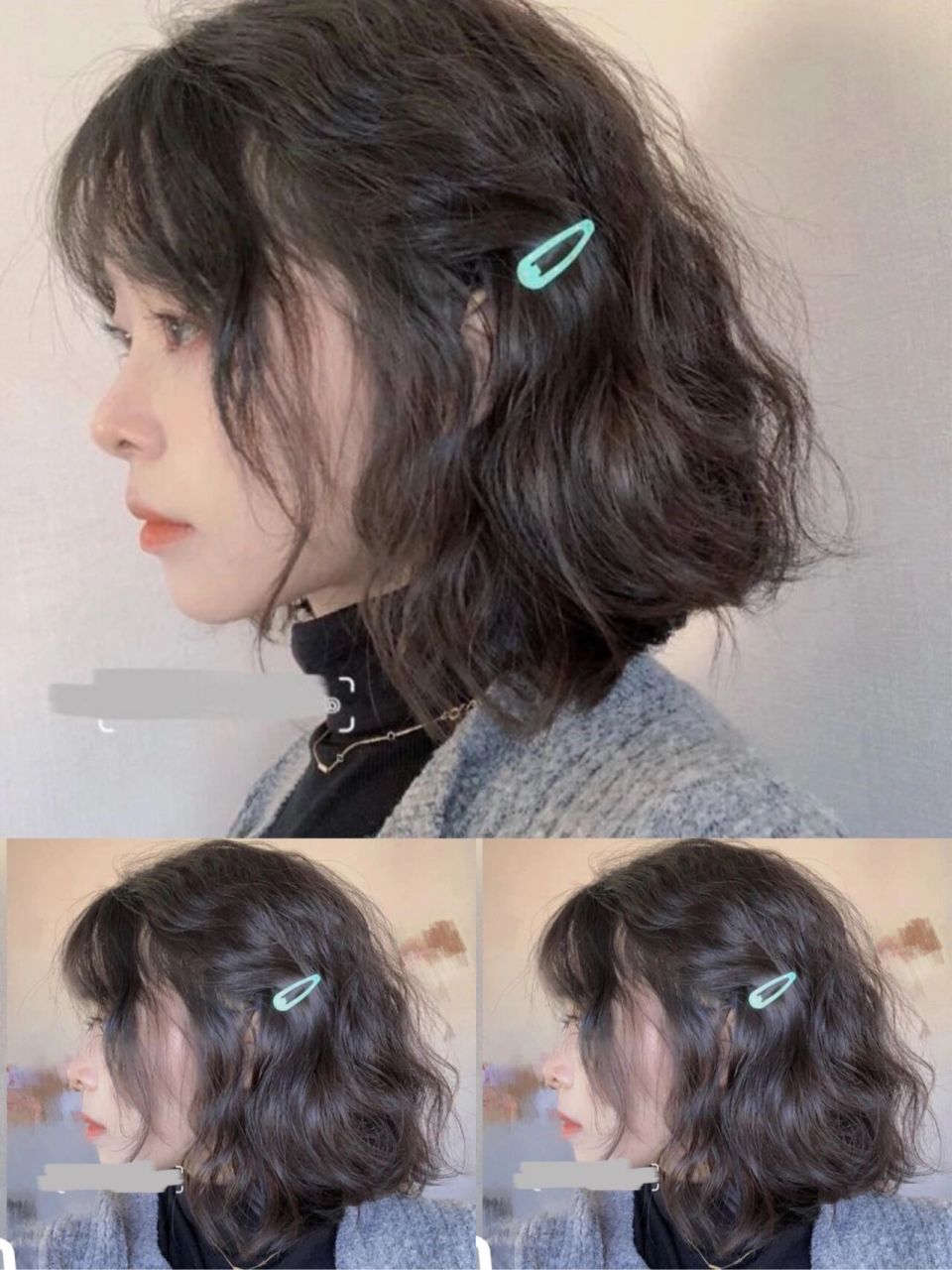 宁波烫发 法式烫 木马卷 慵懒复古卷发 显脸小发型 水波纹烫发 圆脸