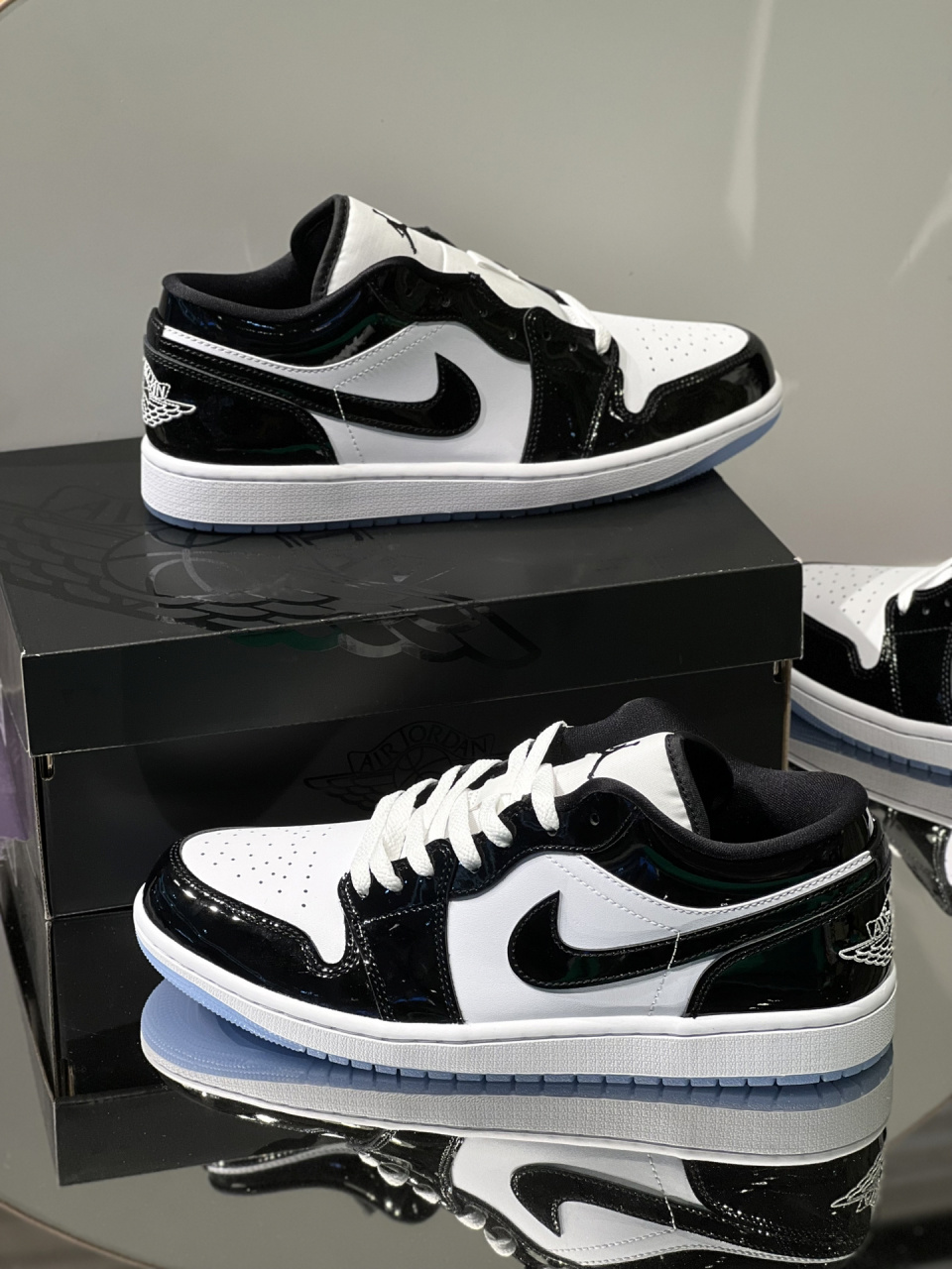 宝藏92697615单品 熊猫94漆皮aj1低帮  aj1 low  06849