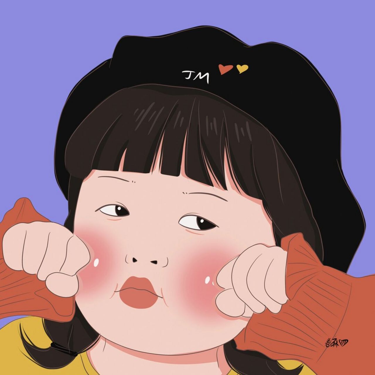 插画 | 头像 | 啾咪啾咪!
