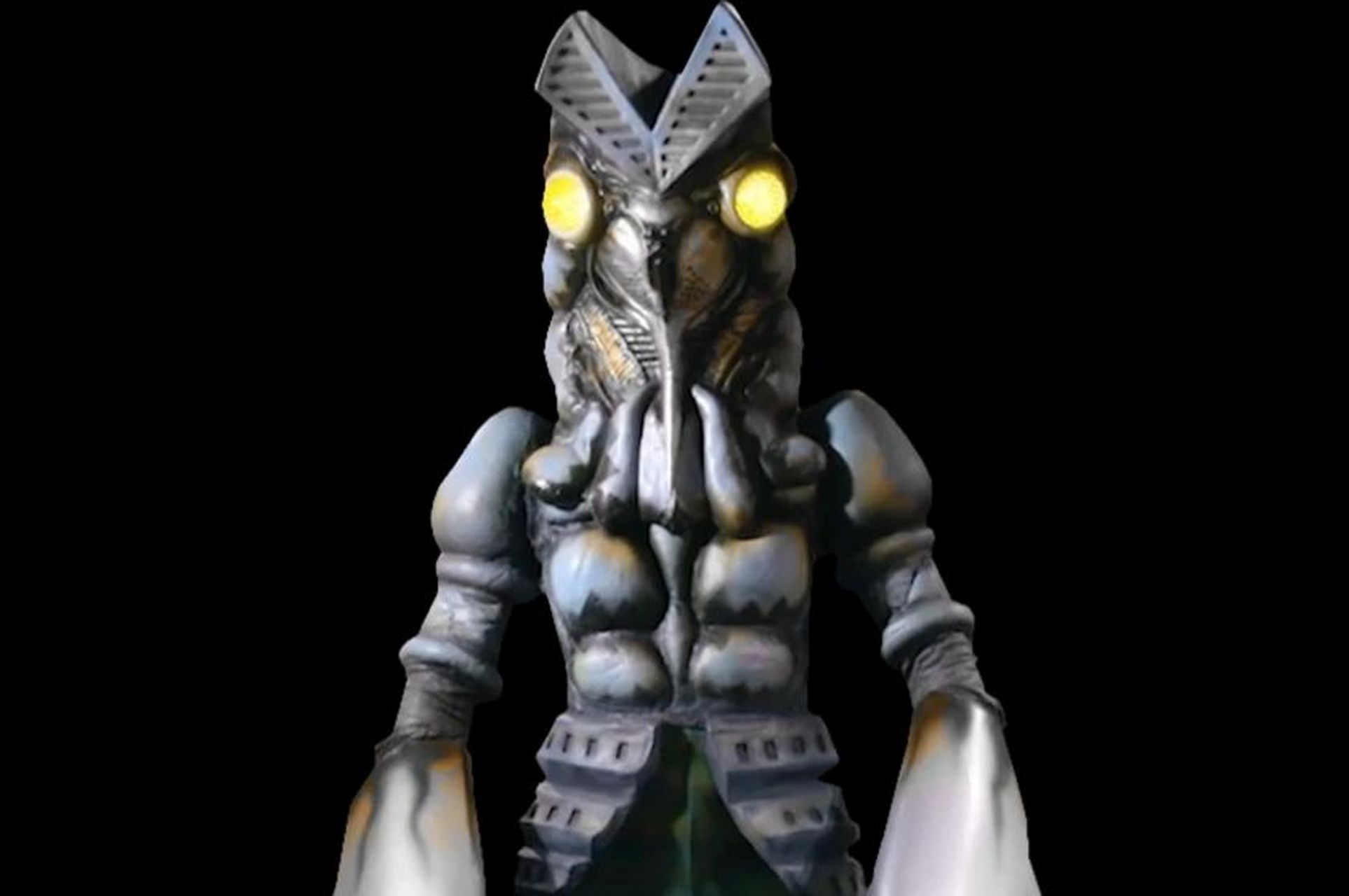 巴尔坦星人(初代奥特曼怪兽图鉴2) 别名:宇宙忍者 身高:50米 体重