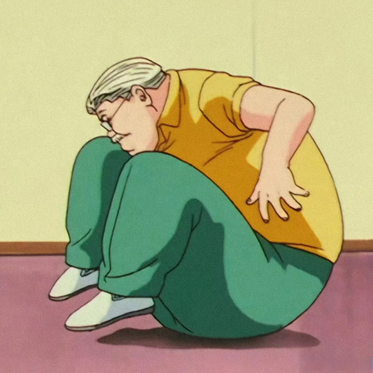 灌篮高手头像#安西教练头像拿走不谢[并不简单]哦,吼吼吼