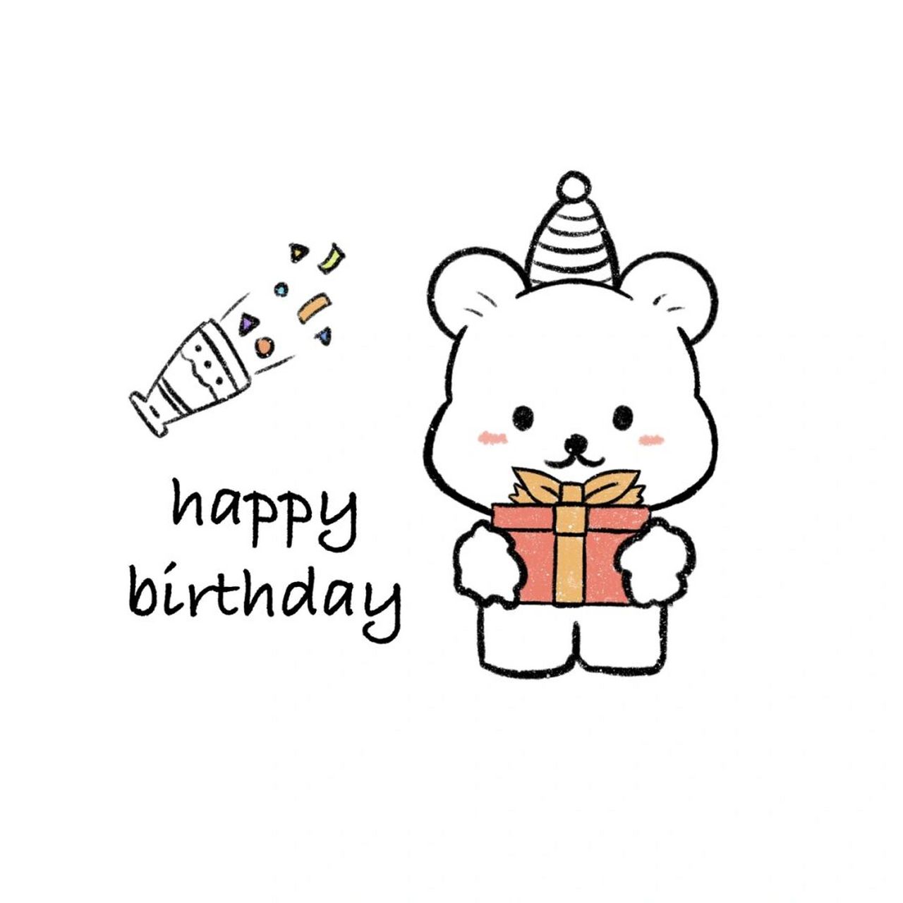 画画# #手帐# #简笔画# #简笔画教程# #临摹# #画个简笔画# #生日