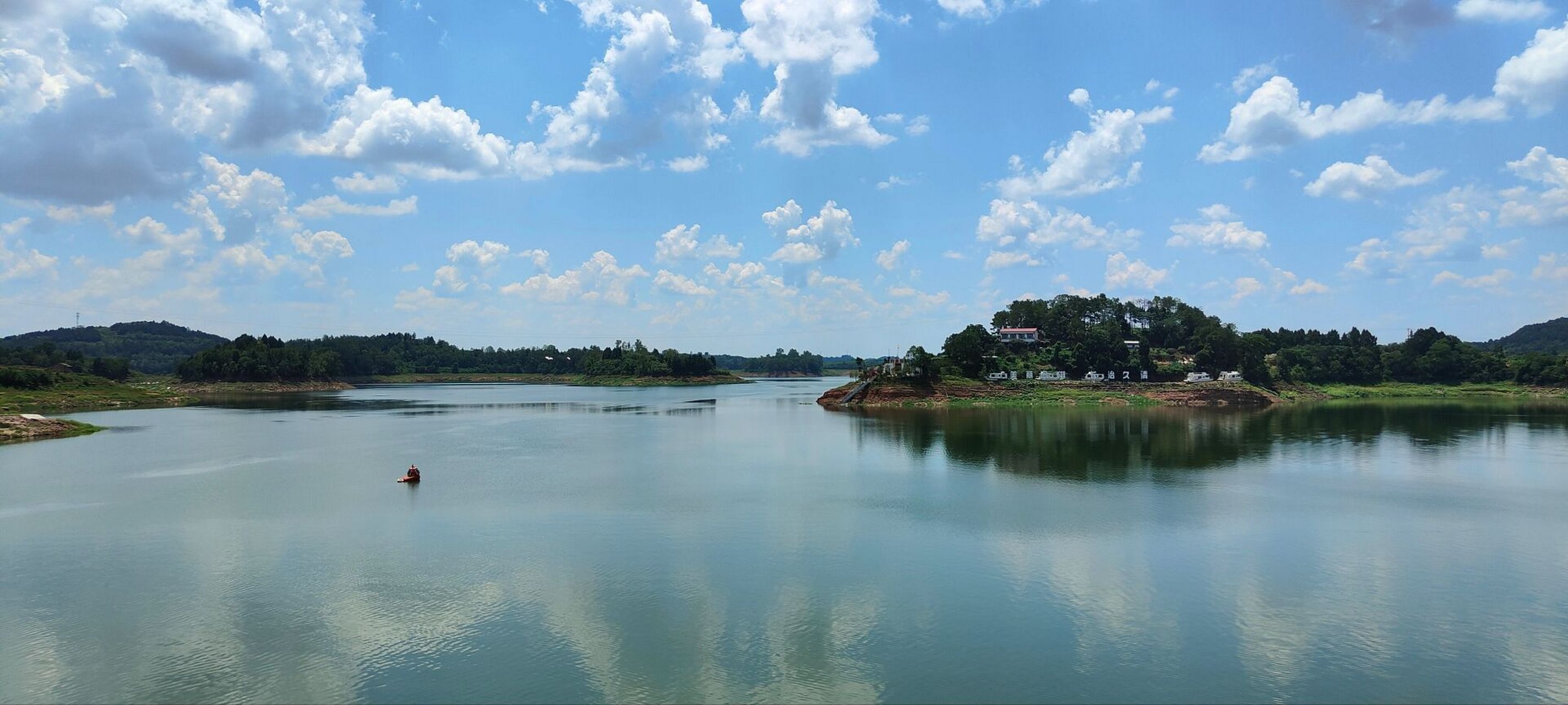 鲁班湖景区图片