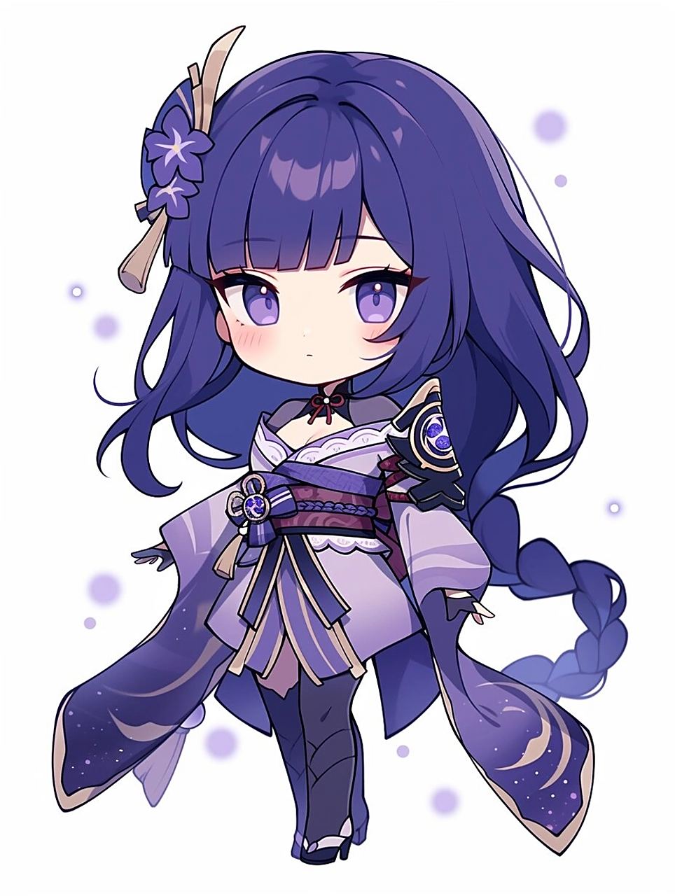 原神动漫人物 ‖  可可爱爱的雷电将军