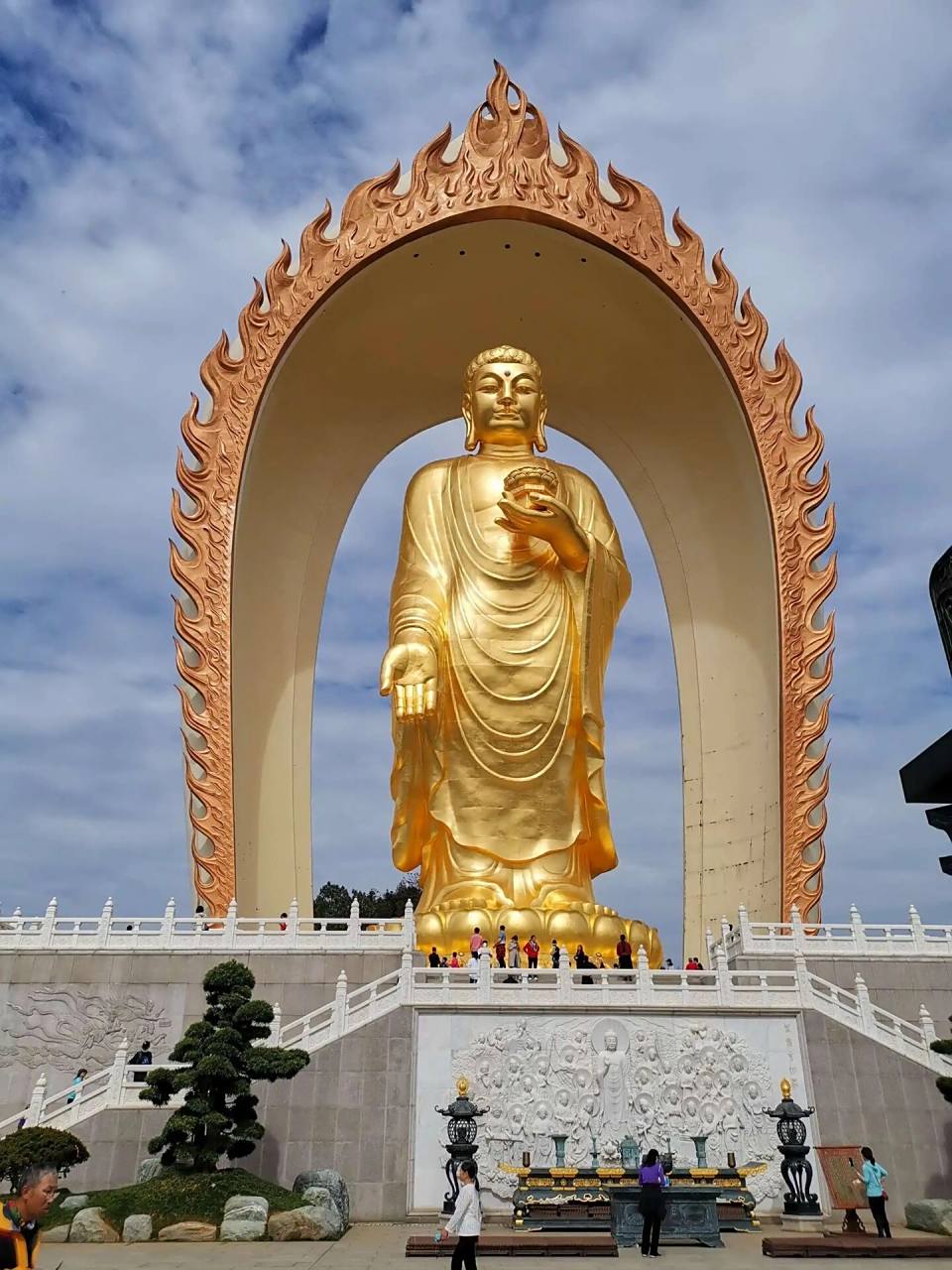 江西九江庐山东林大佛 求助贴～ 4月份打算去庐山东林大佛,想参加早晚