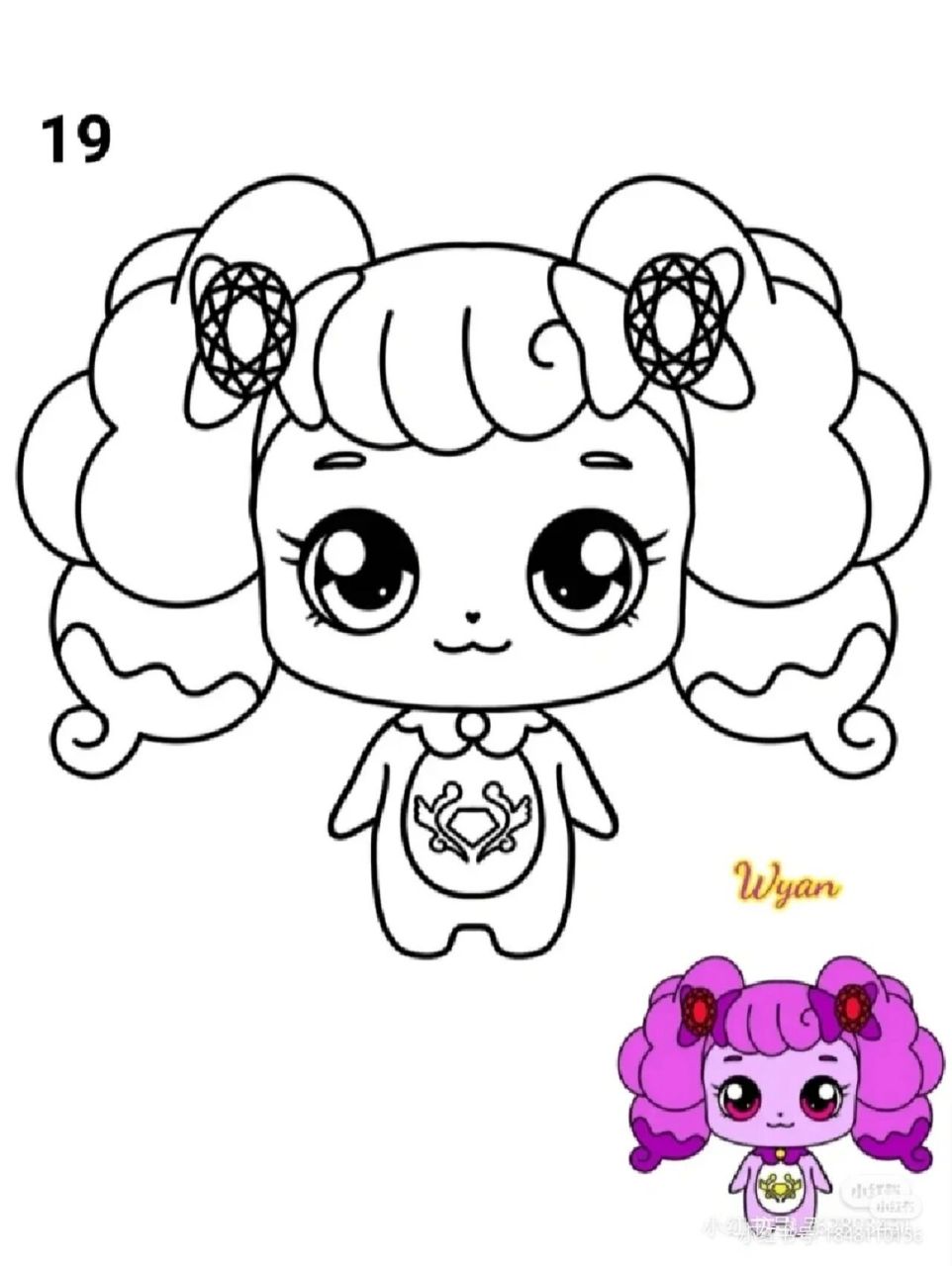 笑笑萌可的简笔画 笑笑萌可的简笔画