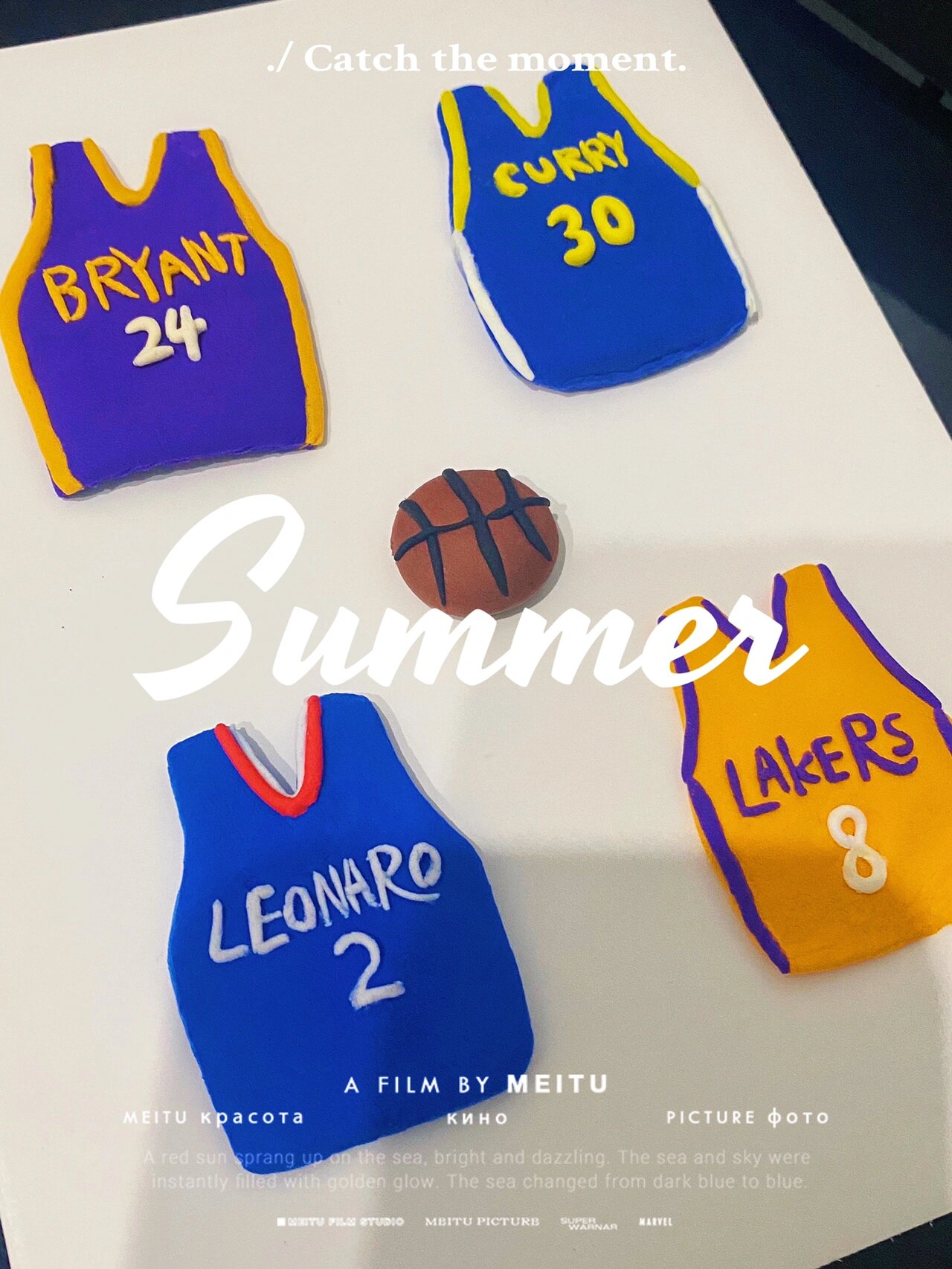 送男票走心礼物939969♀15之超轻粘土90球衣 每个篮球男孩