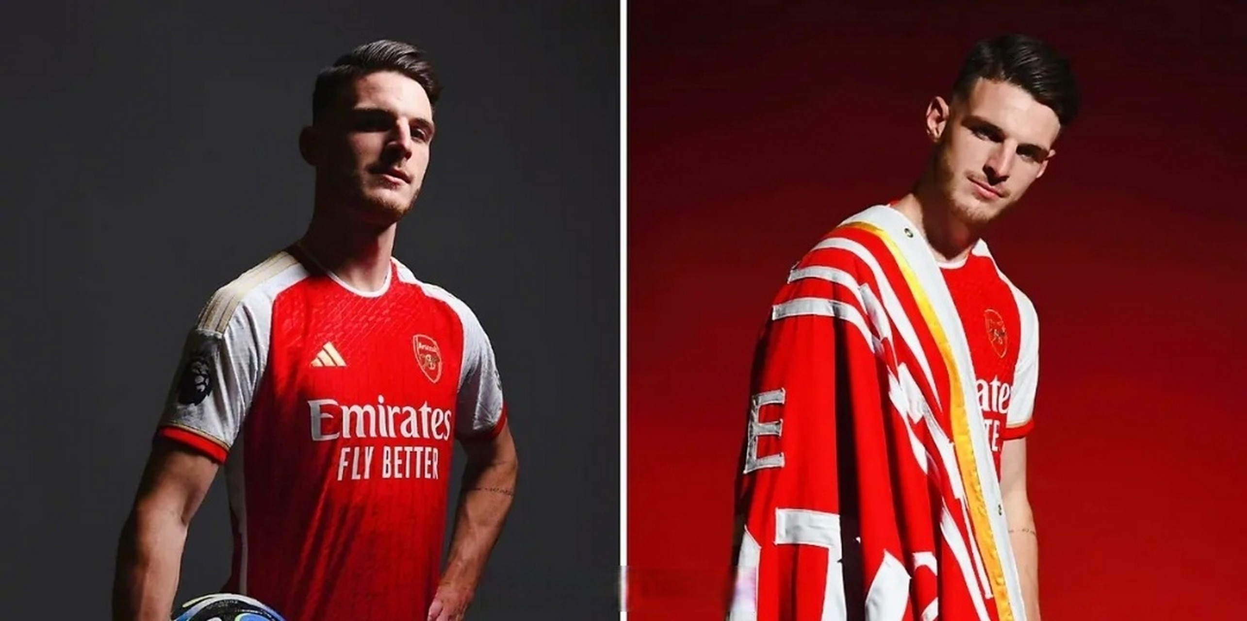 阿森纳官方宣布:赖斯正式加盟球队,将身穿41号战衣 同时赖斯以1.