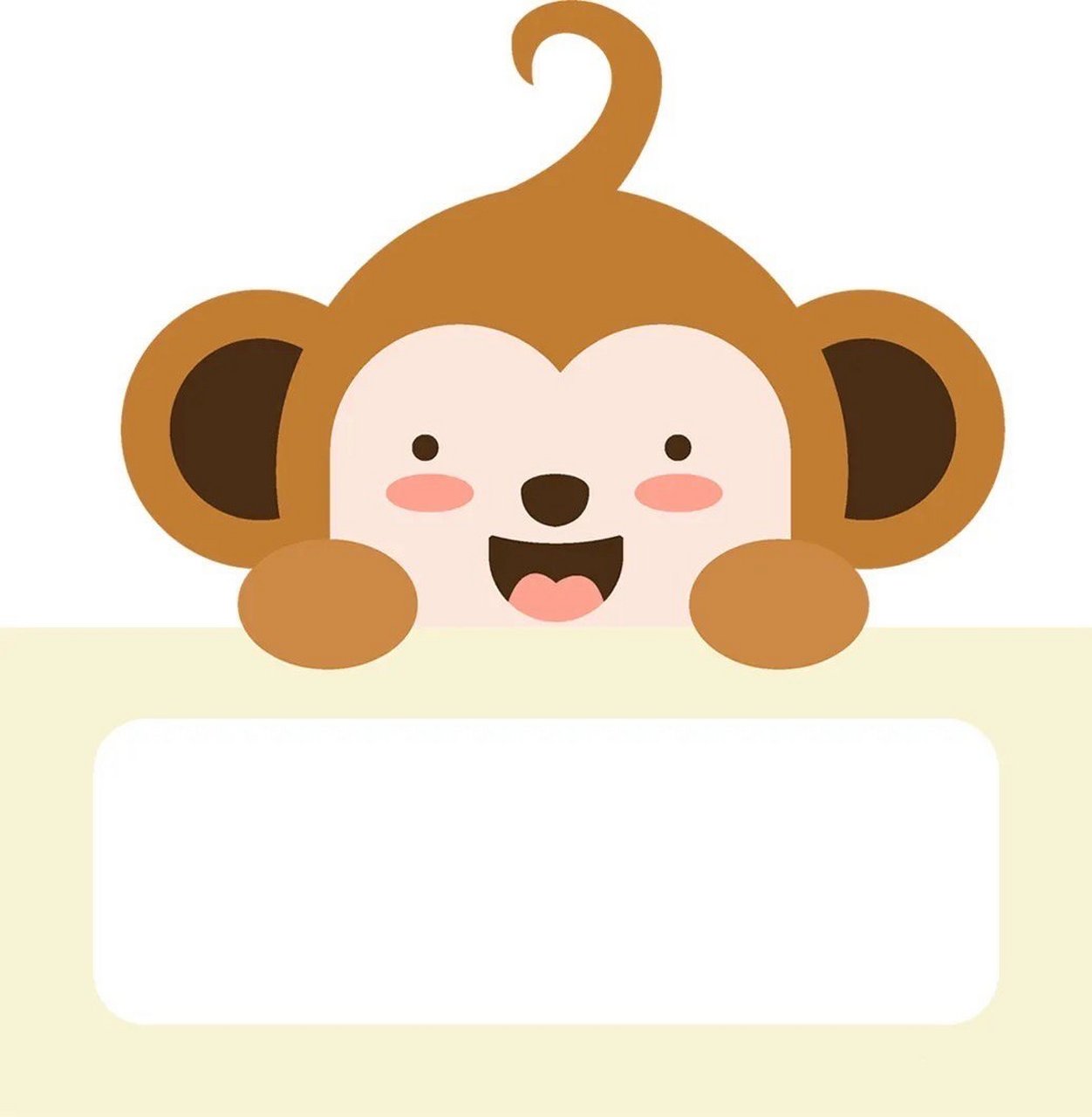 幼儿园可爱卡通姓名标签 每一个都超可爱