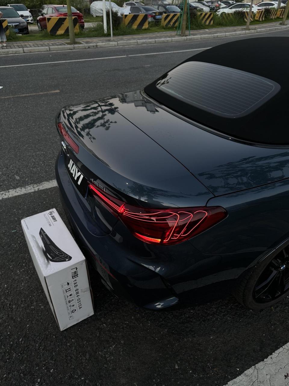 宝马新4系 m4 i4 csl真激光尾灯.